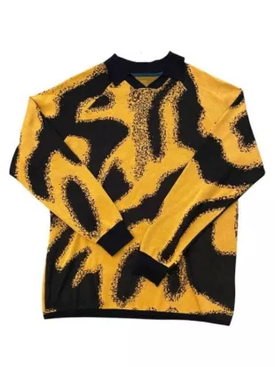 Travis Kelce New Heights Yellow Jersey