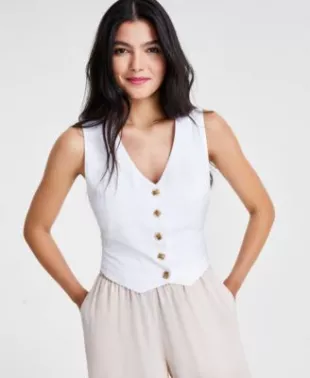 Cropped Vest