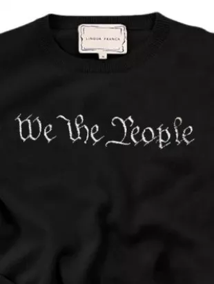 We the People Constitution Edition Crewneck