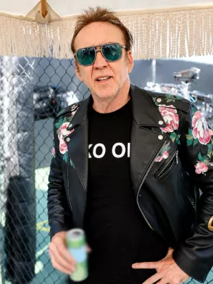 LV Nevada 2026 Nicolas Cage Black Jacket