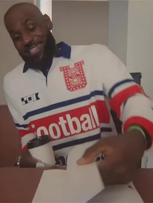 Virgil Abloh Archive Team USA Lebron James Polo Shirt