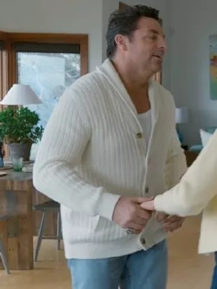 A Castle of Our Own 2026 Brennan Elliott White Cardigan