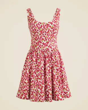 Fit-and-Flare Mini Dress