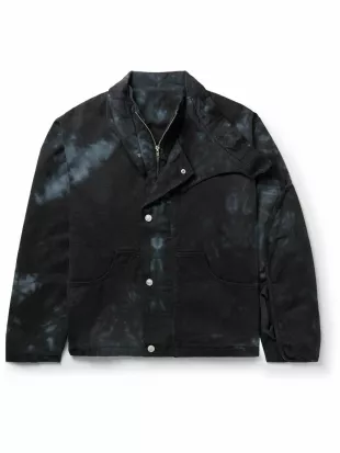 Corso Tie Dyed Cotton Twill Jacket