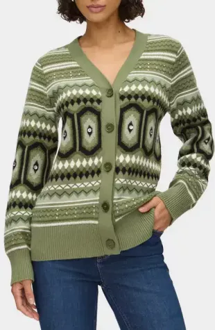 Federika Fair Isle Cardigan
