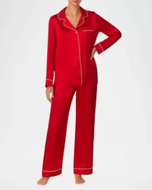 Washable Silk Satin Pajama Set