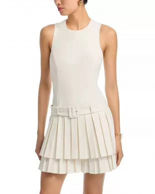 Reena Pleated Dress