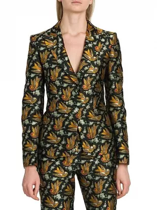 Bird Jacquard Jacket