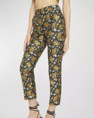 Lily Bird Jacquard Pants
