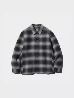 Uniqlo Double-Faced Shirt Jacket