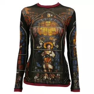 Stained Glass Mesh Top