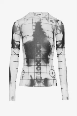 Resort 2025 Squeletor Mesh Top