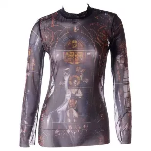 Fall 1998 Stained Glass Mesh Top