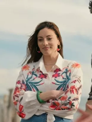A Castle of Our Own 2026 Erica Cerra Floral Blouse