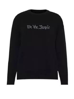 Good Morning America Tory Johnson Black Graphic Sweatshirt