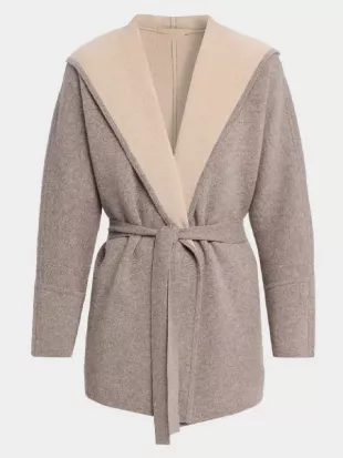 Dutton Ranch Beulah Jackson Two-Tone hooded Cardigan