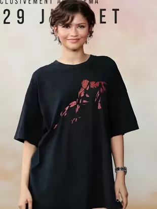 Zendaya Paris Fan Event Photocall Shirt