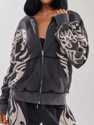 Zaria Imani Primer The Chi S08 Zip Up Hoodie