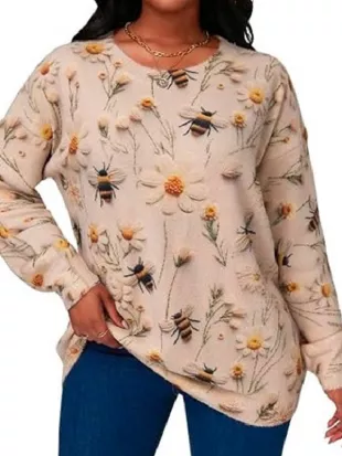 90 Day Diaries S08 Anna Campisi Bee and Wildflower Sweater
