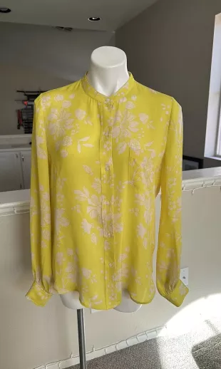 Walter Floral-Print Silk Blouse