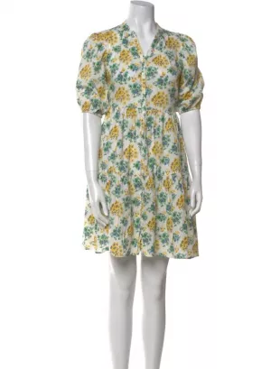 Floral Print Mini Dress