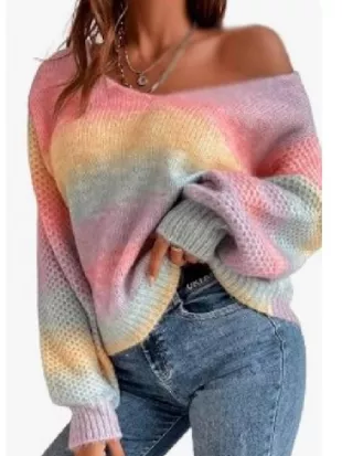 Baylen Out Loud S03 Baylen Dupree Rainbow Sweater