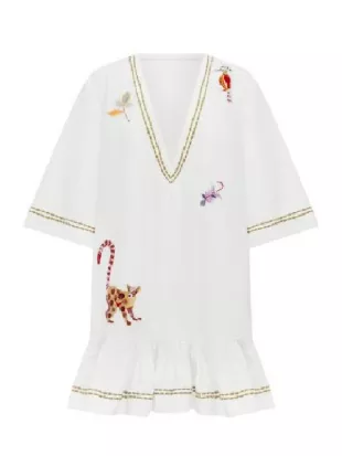 Masterchef AU S18 Poh Ling Yeow White Mini Dress