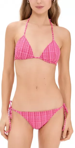 Fernandez Retro Padded Triangle Bikini Set