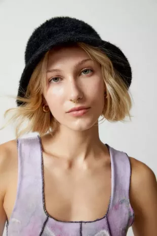 Cassie Fuzzy Bucket Hat