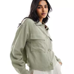 Linen Mix Shacket