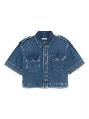 Cotton Denim Shirt