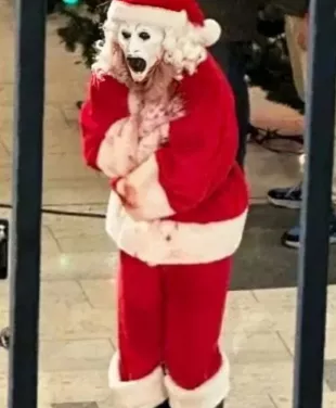 Thornton Terrifier 3 David Howard Red Santa Coat - Oskar Jacket