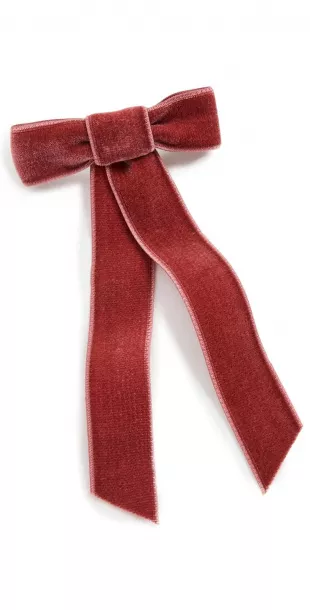 Velvet Bow Barrette Velvet Bow Barrette
