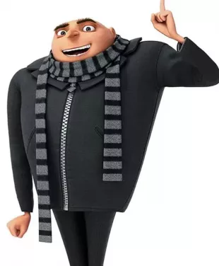 Despicable Me 3 Gru Costume Jacket - Oskar Jacket