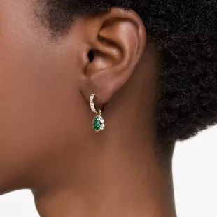 Chroma drop earrings Pear Cut