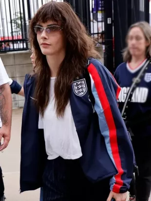 Cara Delevingne FIFA World Cup 2026 Blue Jacket