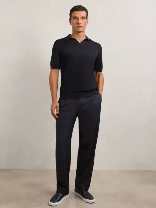 Duchie Polo in Navy