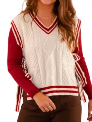 Elle Lexi Minetree Knit Sweater Vest