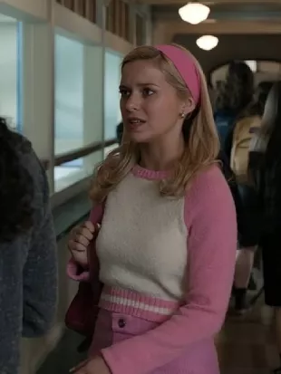 Elle 2026 Lexi Minetree Pink Sweatshirt