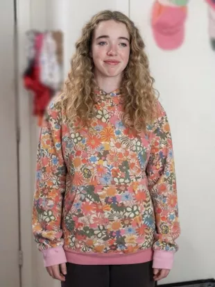 Baylen Out Loud S03 Baylen Dupree Floral Printed Sweatshirt