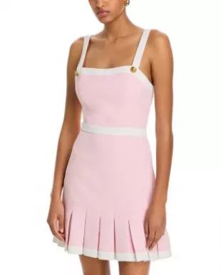 Clarine Square Neck Mini Dress