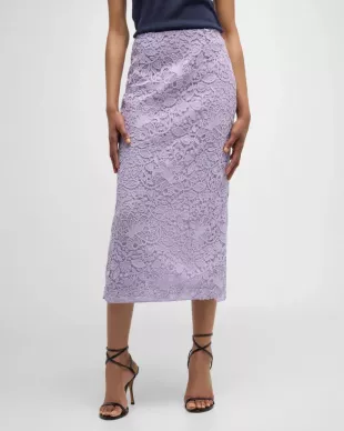 Lace Midi Skirt