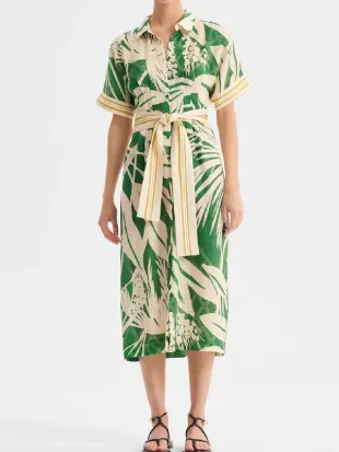 Helen Thomson Colin From Accounts S03 Linen Dress