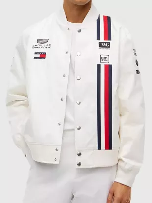 F1 Team Cadillac Bomber Jacket