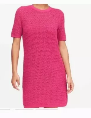 Pointelle Sweater Dress