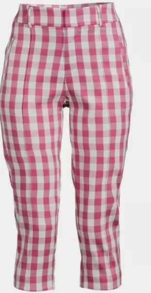 Pull On Capri Pants Rosiest Rouge