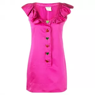 Catwalk 1992  Mini-robe Rose