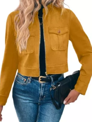 Summer’s Last Resort 2026 Sophia Bush Suede Cropped Jacket