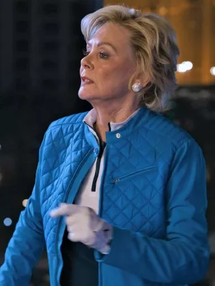 Jean Smart Hacks S04 Hybrid Blue Moto Jacket