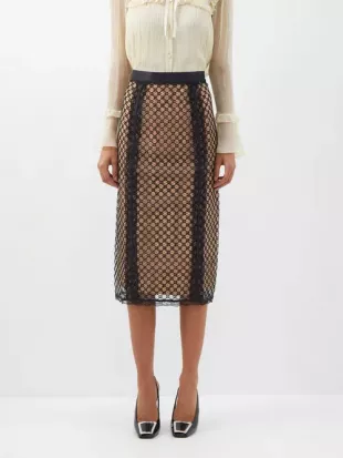 Lace Midi Skirt